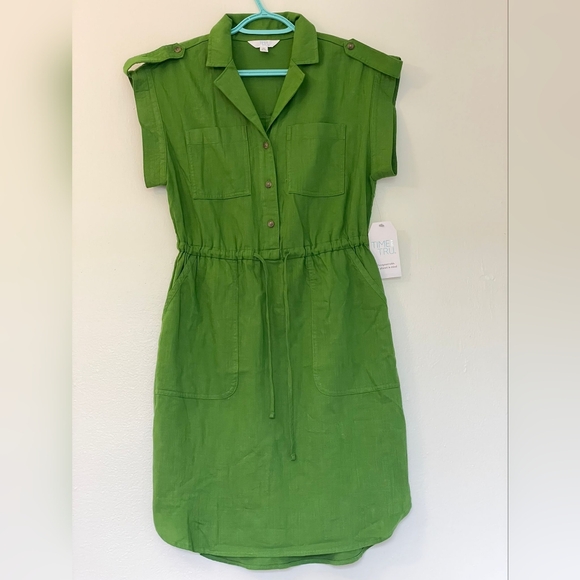 green emerald velvet dress Time and Tru Size Small Green Dress  Wear it Well Boutique
